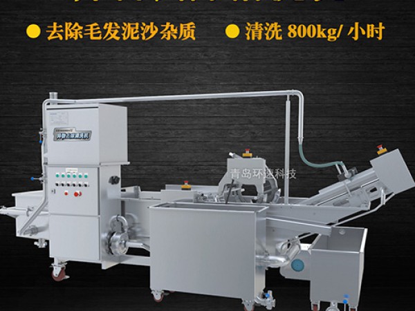 蔬菜氣泡清洗機，氣泡清洗，清洗800kg/小時